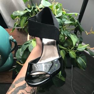 Steve Madden Elastic Strap High Heel